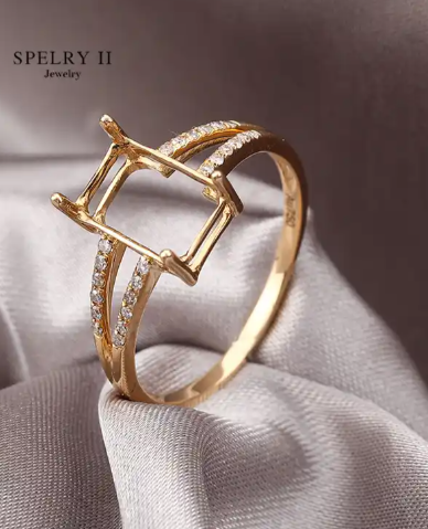 Fashion ring metal ring setting customization - Kunshan Taiyide Hardware Machinery Co., Ltd.