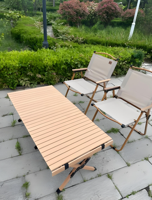 Camping folding table dedicated hardware bracket