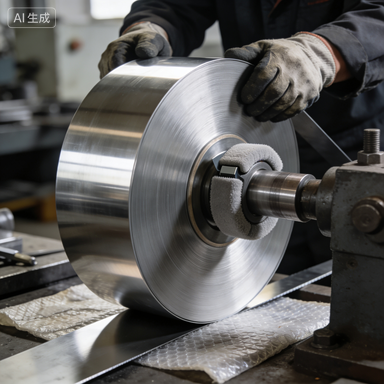 不锈钢卷圆划伤防范